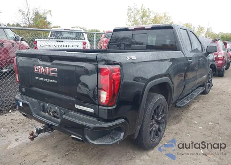 2020 GMC Sierra 1500 4Wd Standard Box Elevation из США, поврежденный, VIN 1GTR9CED2LZ245375